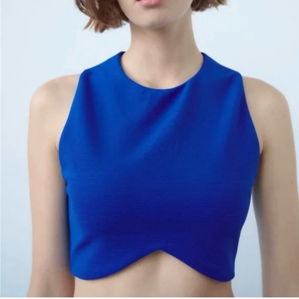 Zara Royal Blue Tank Top